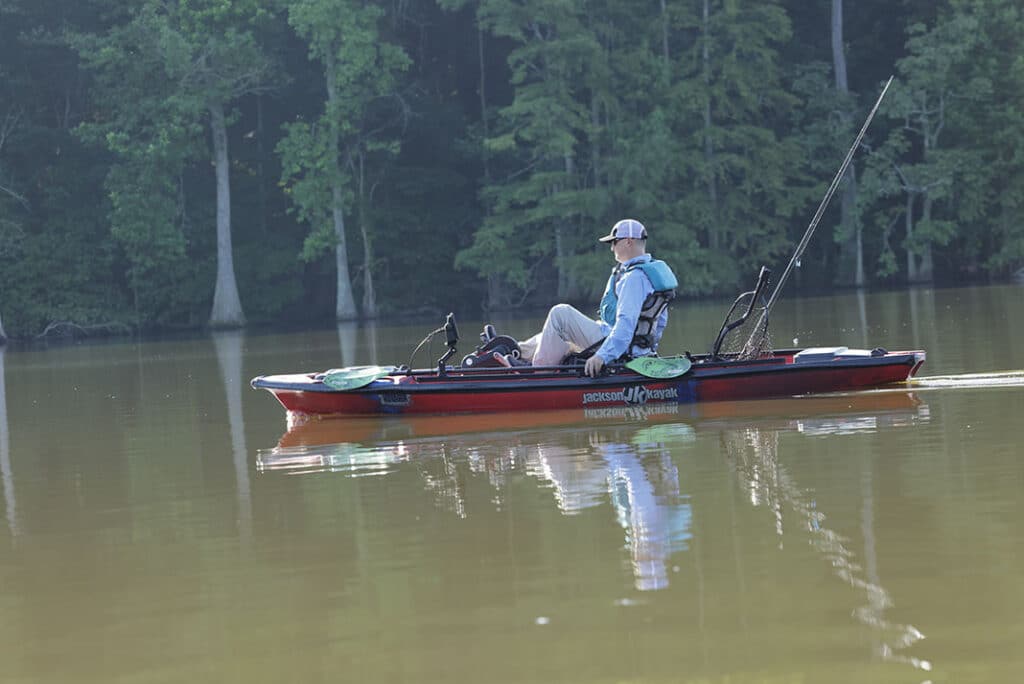 4.    Jackson Knarr FD Pedal System Kayak