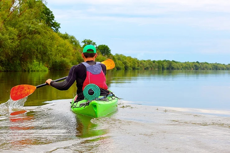 Paddle a Kayak 