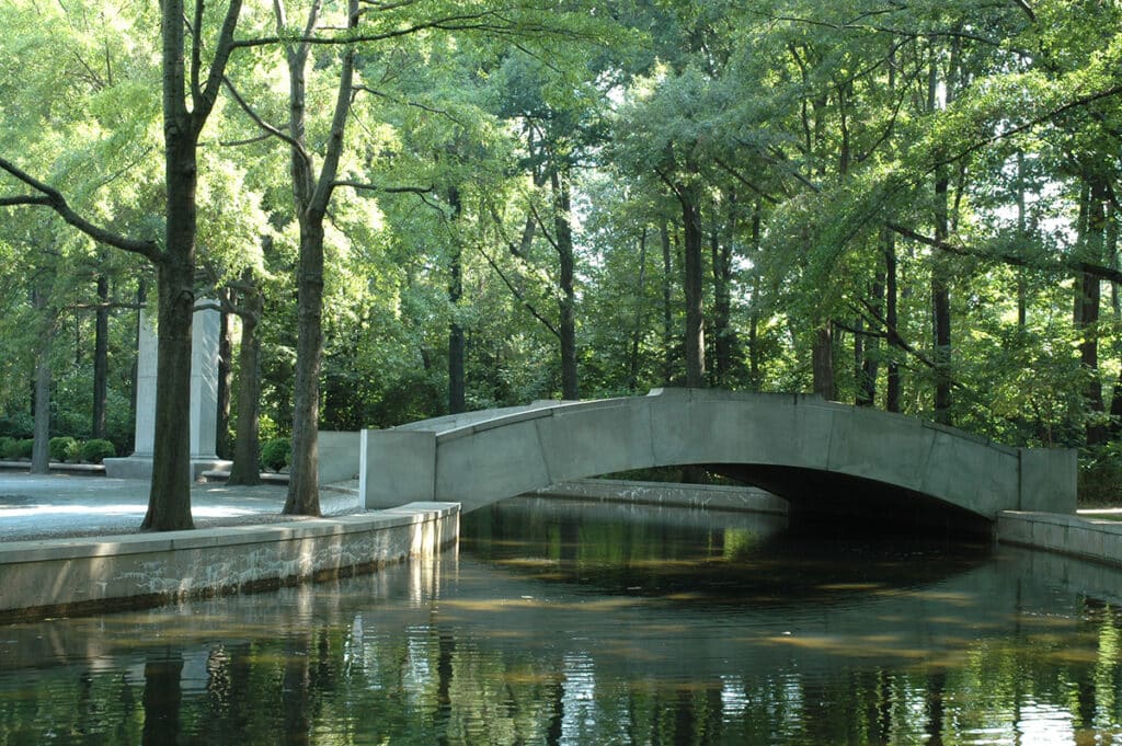 A view of Theodore roosevelt island US