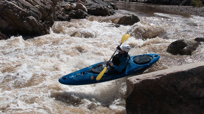 a kayaker kayaking in upper salt river