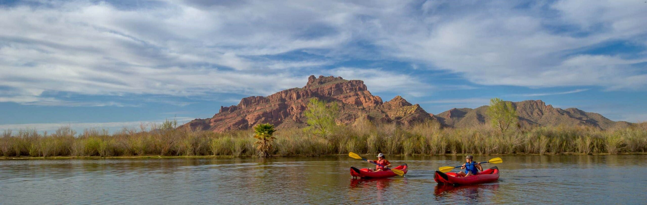 kayaking in lower salt river